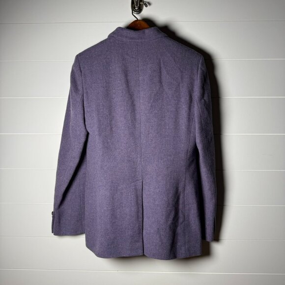 RARE: Ralph Lauren Blazer, Sz 6 Vintage 100% Lambswool, Equestrian Buttons - Picture 8 of 13